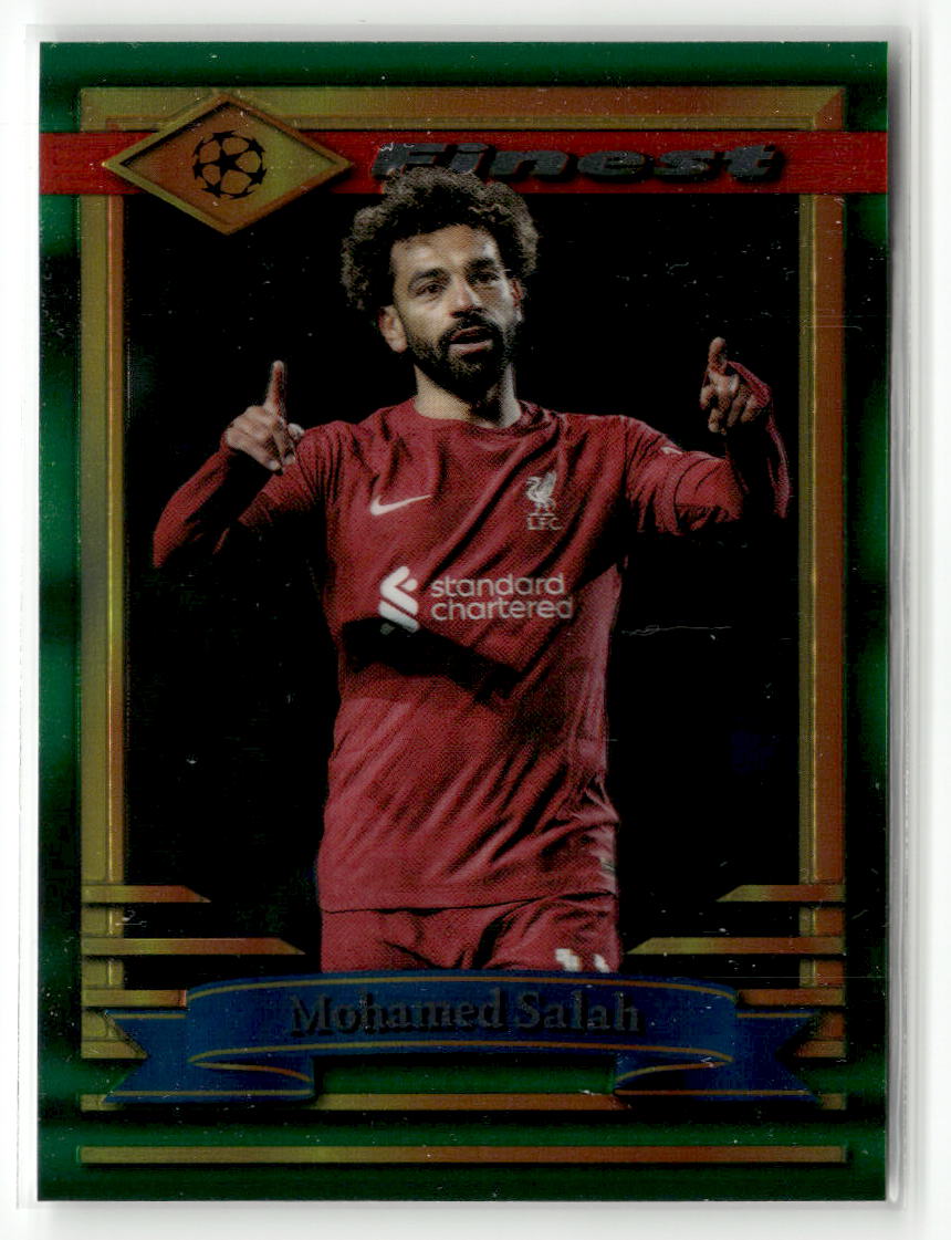 2022-23 Topps Finest Flashbacks UEFA Club Competitions #78 Mohamed Salah