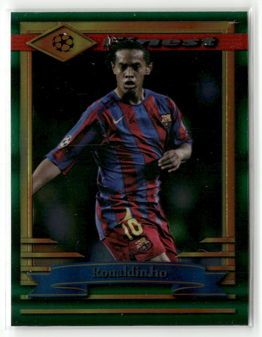 2022-23 Topps Finest Flashbacks UEFA Club Competitions #99 Ronaldinho
