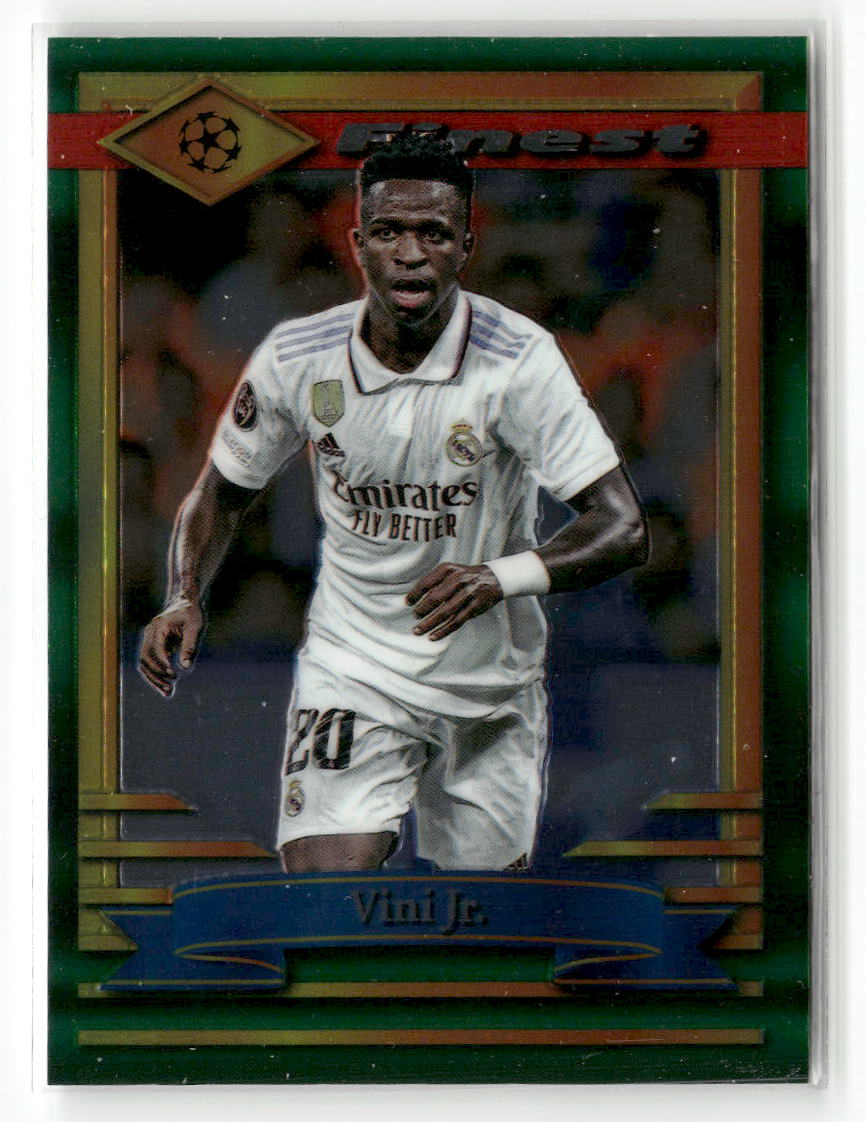 2022-23 Topps Finest Flashbacks UEFA Club Competitions #39 Vini Jr.