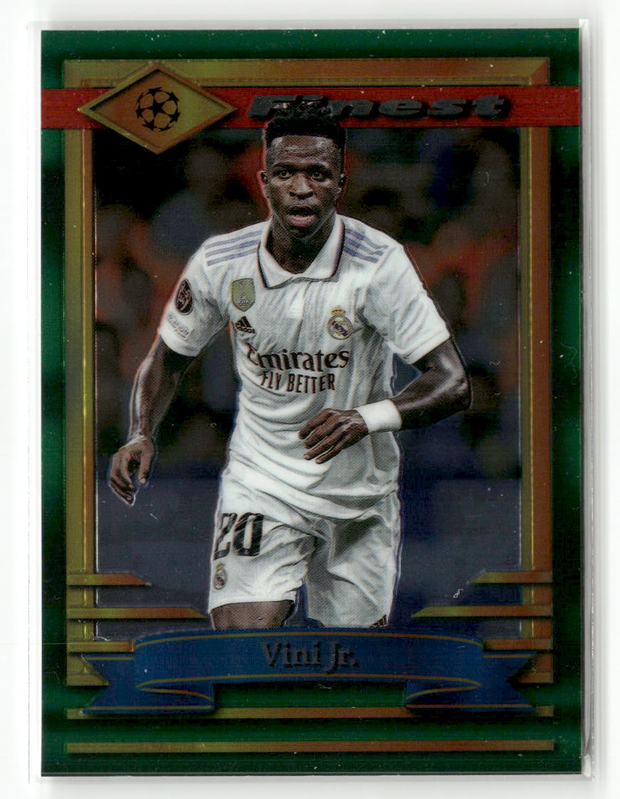 2022-23 Topps Finest Flashbacks UEFA Club Competitions #39 Vini Jr.