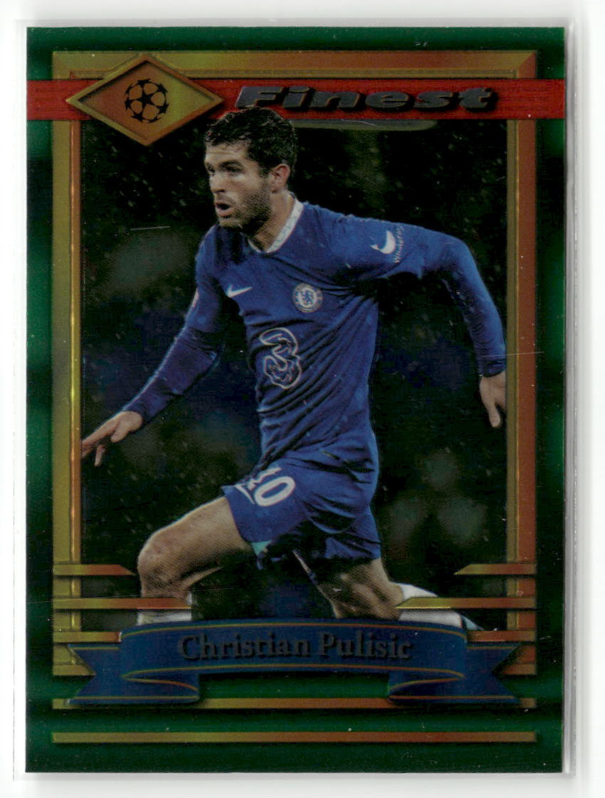 2022-23 Topps Finest Flashbacks UEFA Club Competitions #76 Christian Pulisic