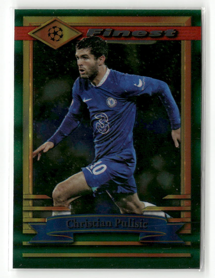 2022-23 Topps Finest Flashbacks UEFA Club Competitions #76 Christian Pulisic