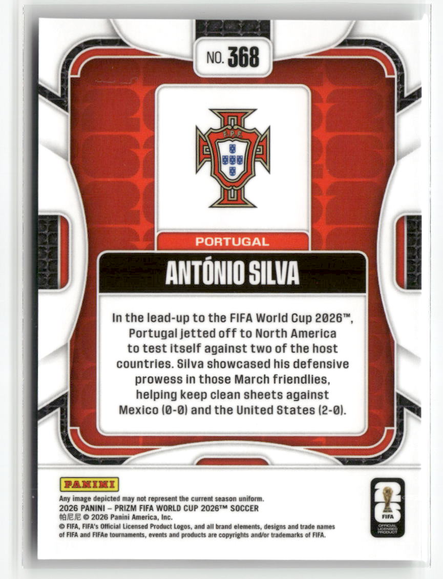 2026 Panini Prizm FIFA World Cup #368 Antonio Silva