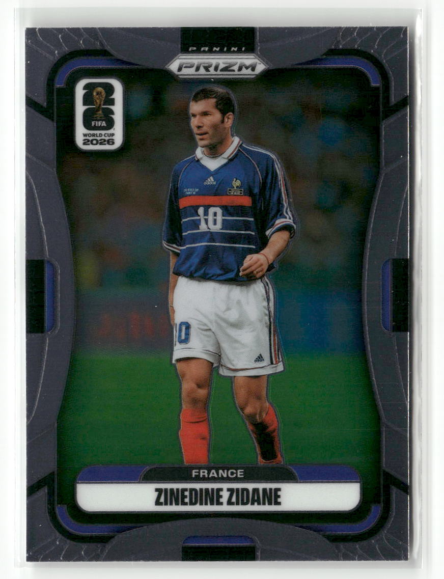2026 Panini Prizm FIFA World Cup #42 Zinedine Zidane