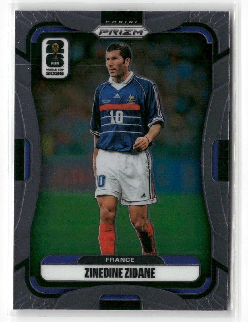 2026 Panini Prizm FIFA World Cup #42 Zinedine Zidane